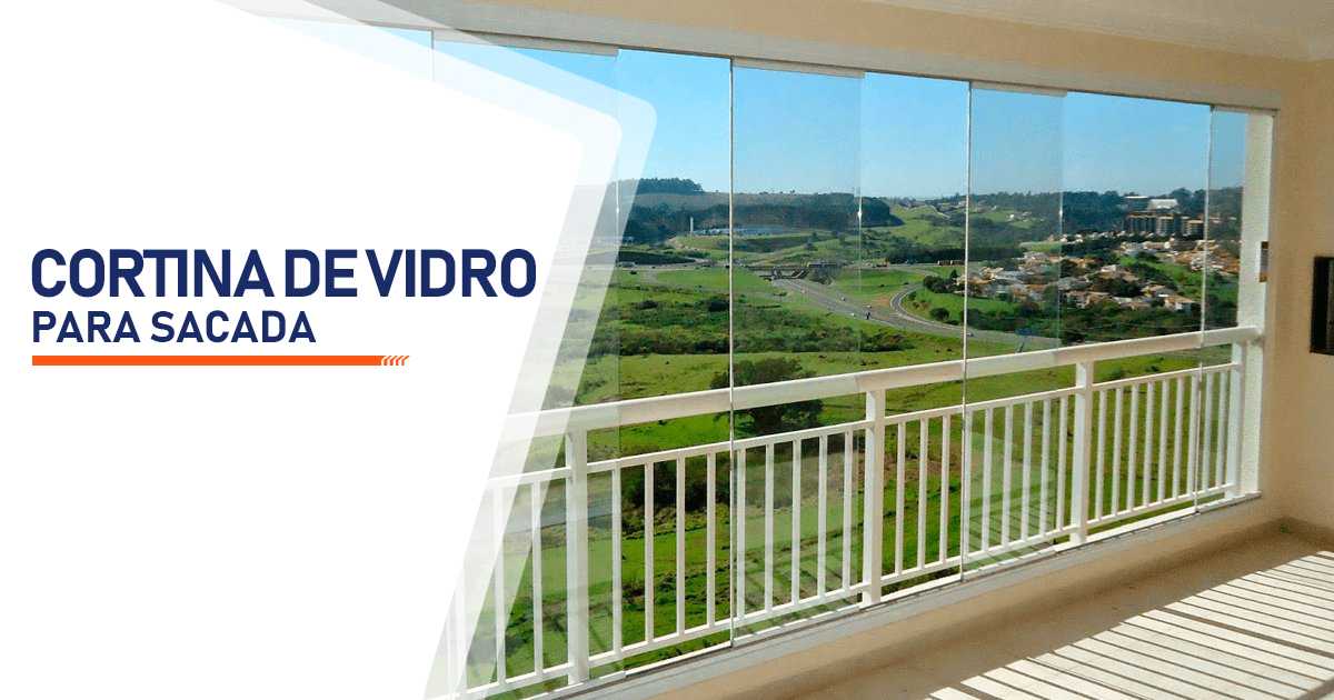 Cortina de Vidro para Sacada Macapá Alvorada AP